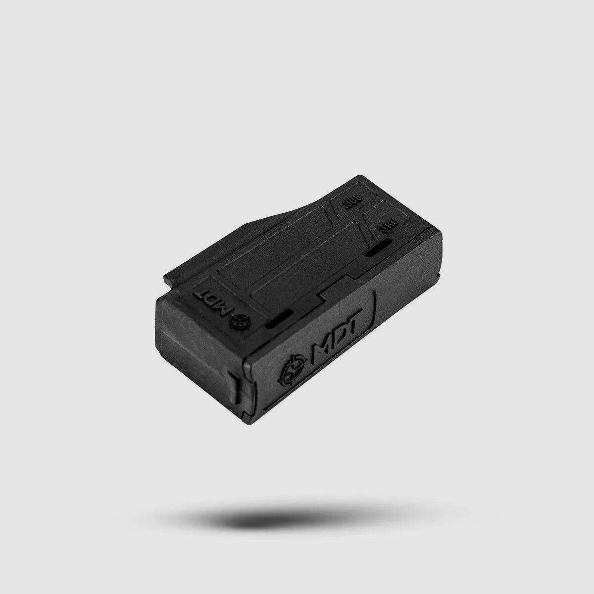 MDT Chassis Magazin Short Action - AICS - 3 Schuss - .308 Win. - schwarz