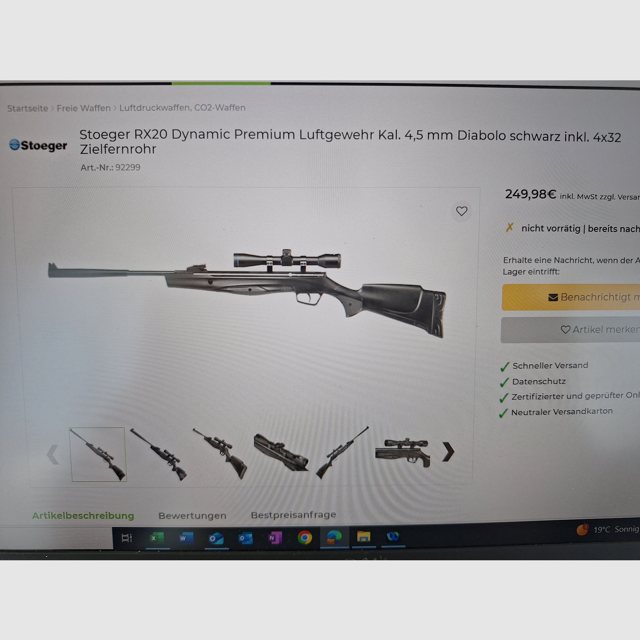 STOEGER RX 20 Dynamic Premium