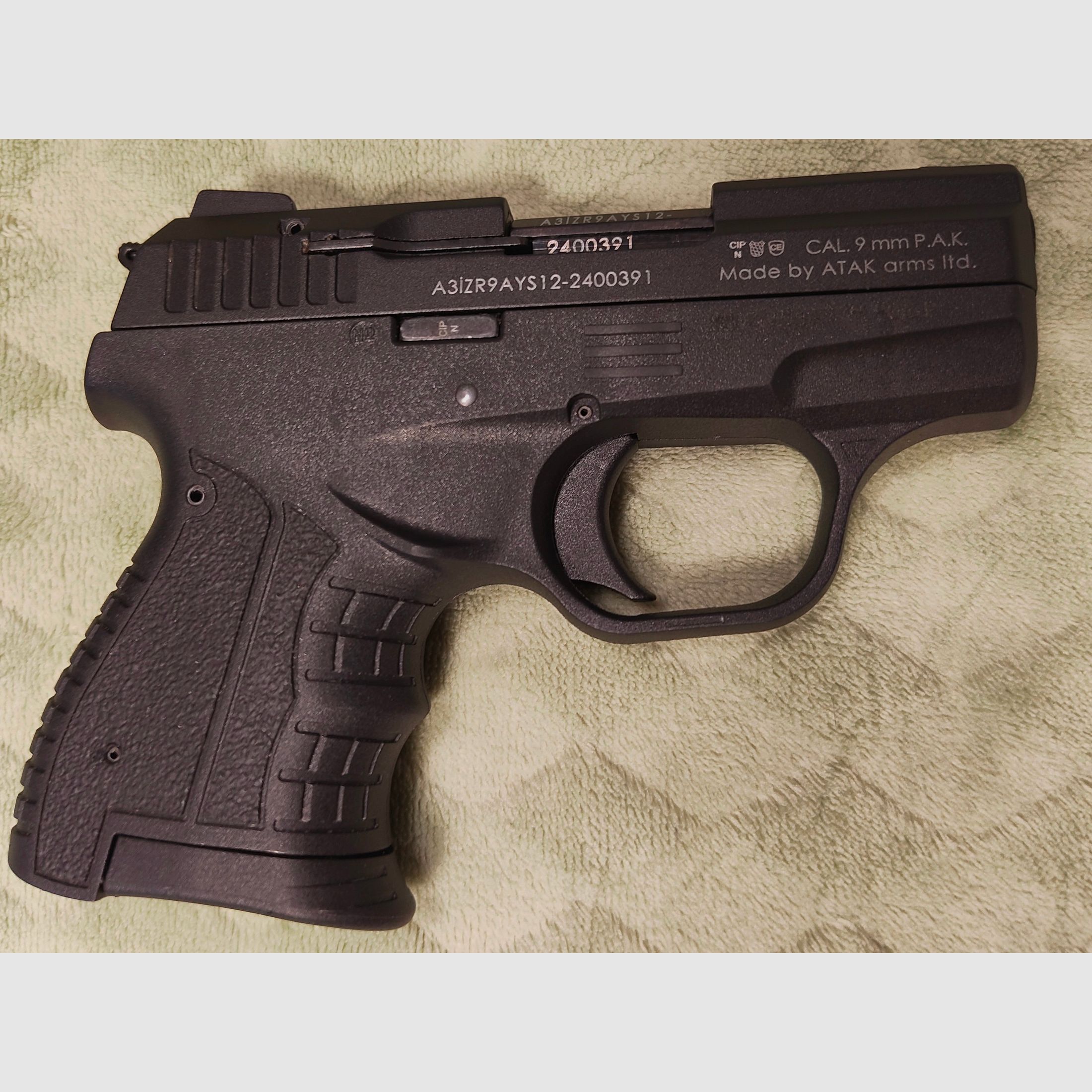 Zoraki 906-P Schreckschusspistole P.A.K. PTB 1099
