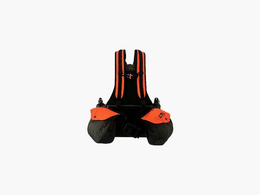 Zotta Forest - Trisacca Tolvà Multipocket-Weste Grün und Orange