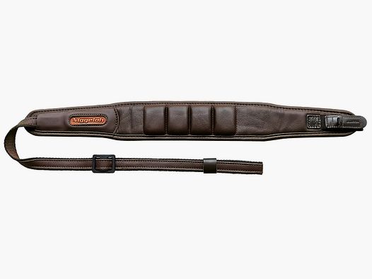Niggeloh Gewehrriemen Premium Paddy / Leder / Braun