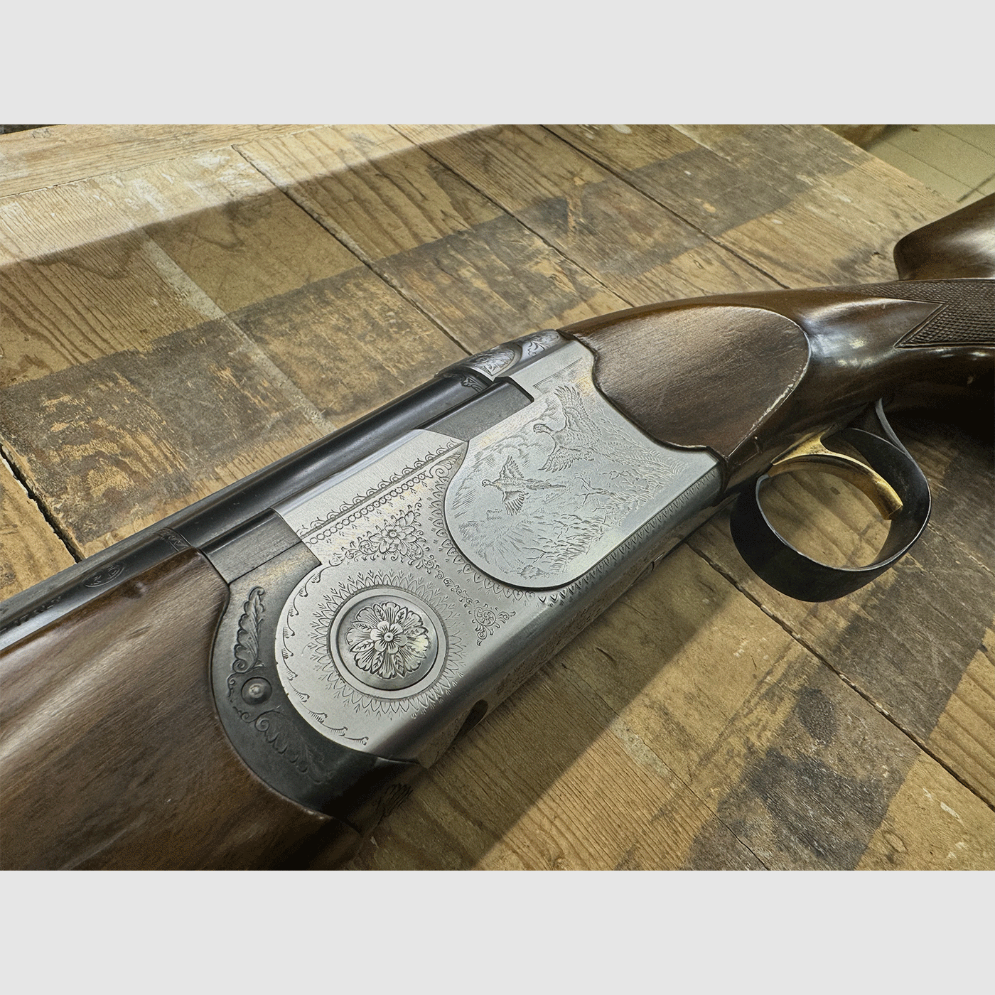 GEBRUIKT – Bockdoppelflinte – BERETTA MOD. S687 kal. 12, afbeelding 6 van 8