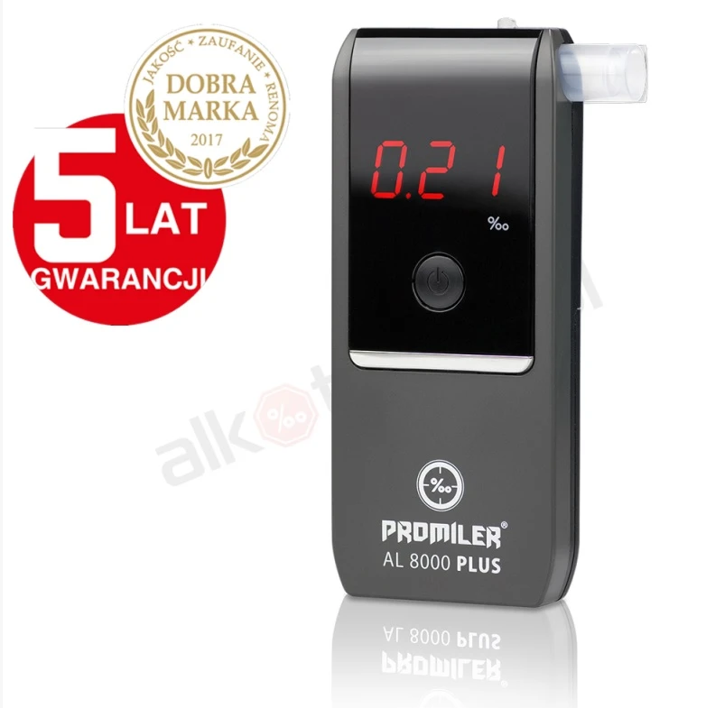 Promiler AL8000 Plus Alkoholtester (2 Jahre Kalibrierung gratis)