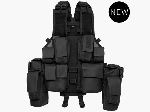 Brandit Tactical Vest Black – Taktische Weste