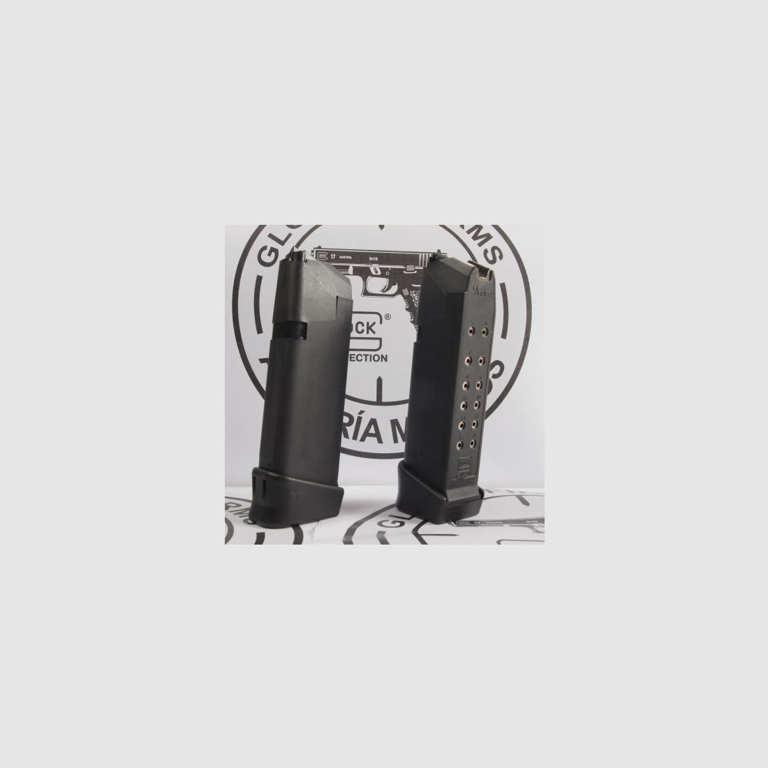 Chargeur GLOCK 19+2 cal. 9x19 de 17 coups., image 1 sur 3