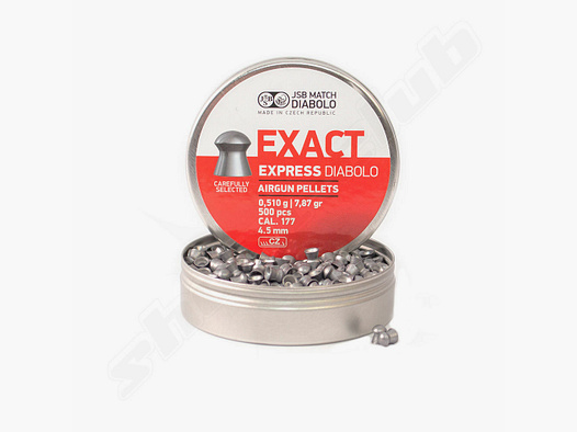 JSB Diabolos Exact Express 4,52mm 0,510g