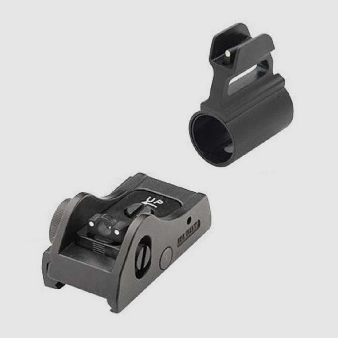 Zestaw celowniczy LPA W/P Ghostring 3-Dot biały 12GA