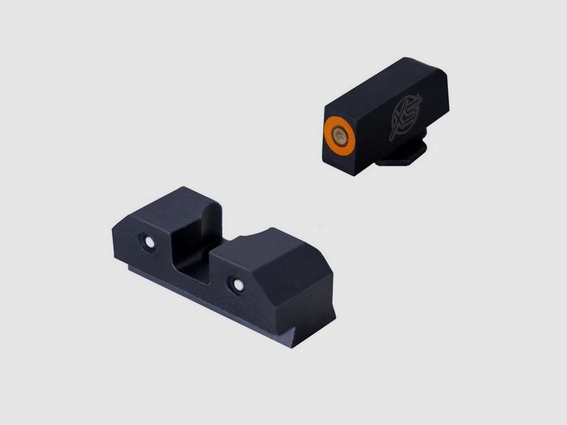 N-Visier R3D STD grün Dot Orange Glock 17-47