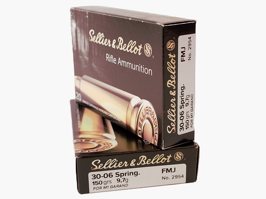 Sellier & Bellot .30-06 Spring 150 gr Special Garand