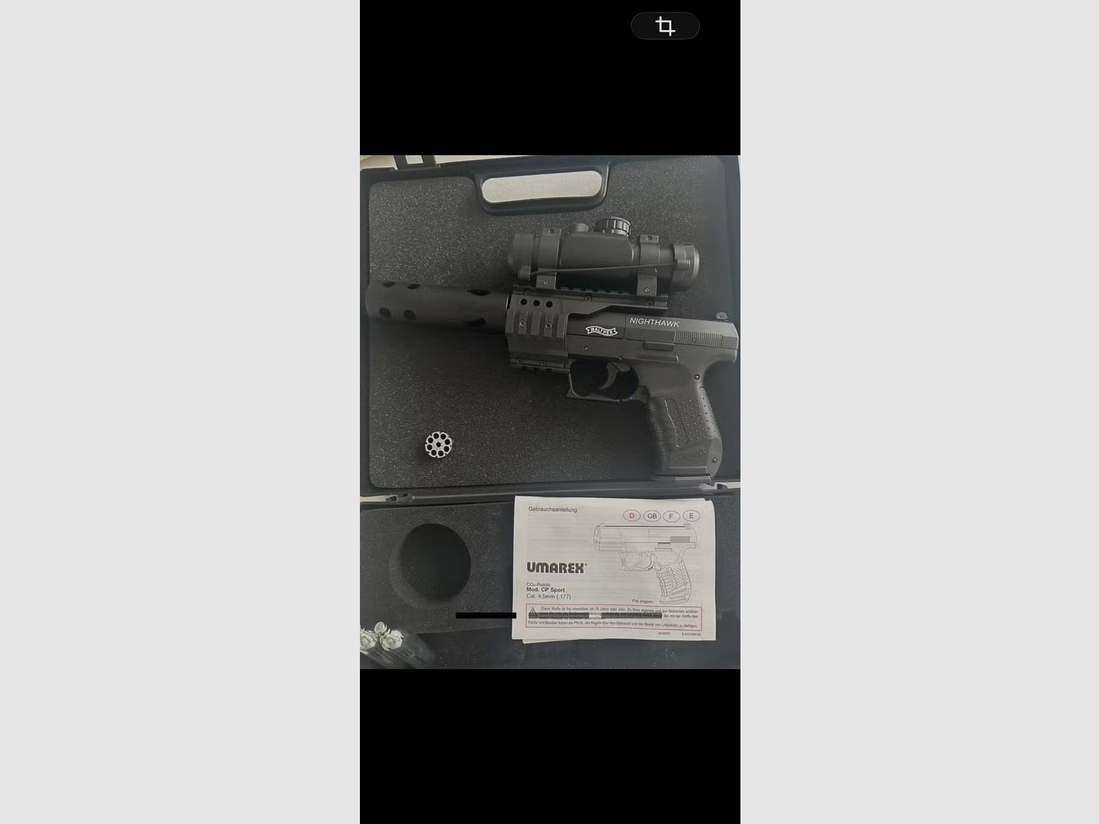 Walther 4,5 mm CO2 Walther