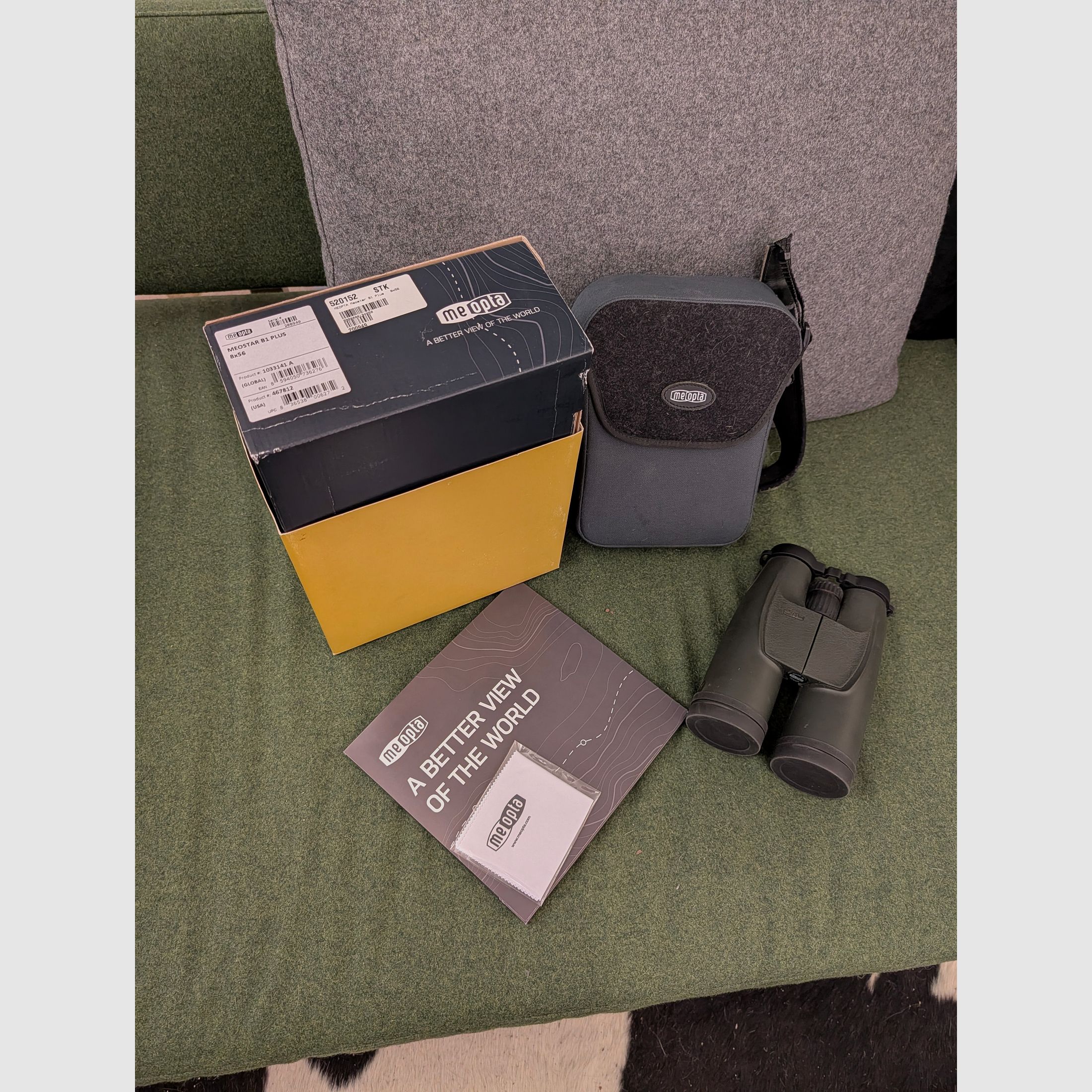 Meopta jumelles MeoStar B1 Plus 8x56 "État impeccable