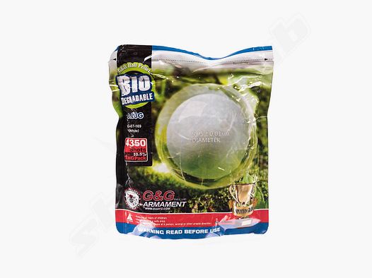 G&G Armament G&G Bio BBs 0,23g Precision 4350 Schuss 6mm 1kg Beutel