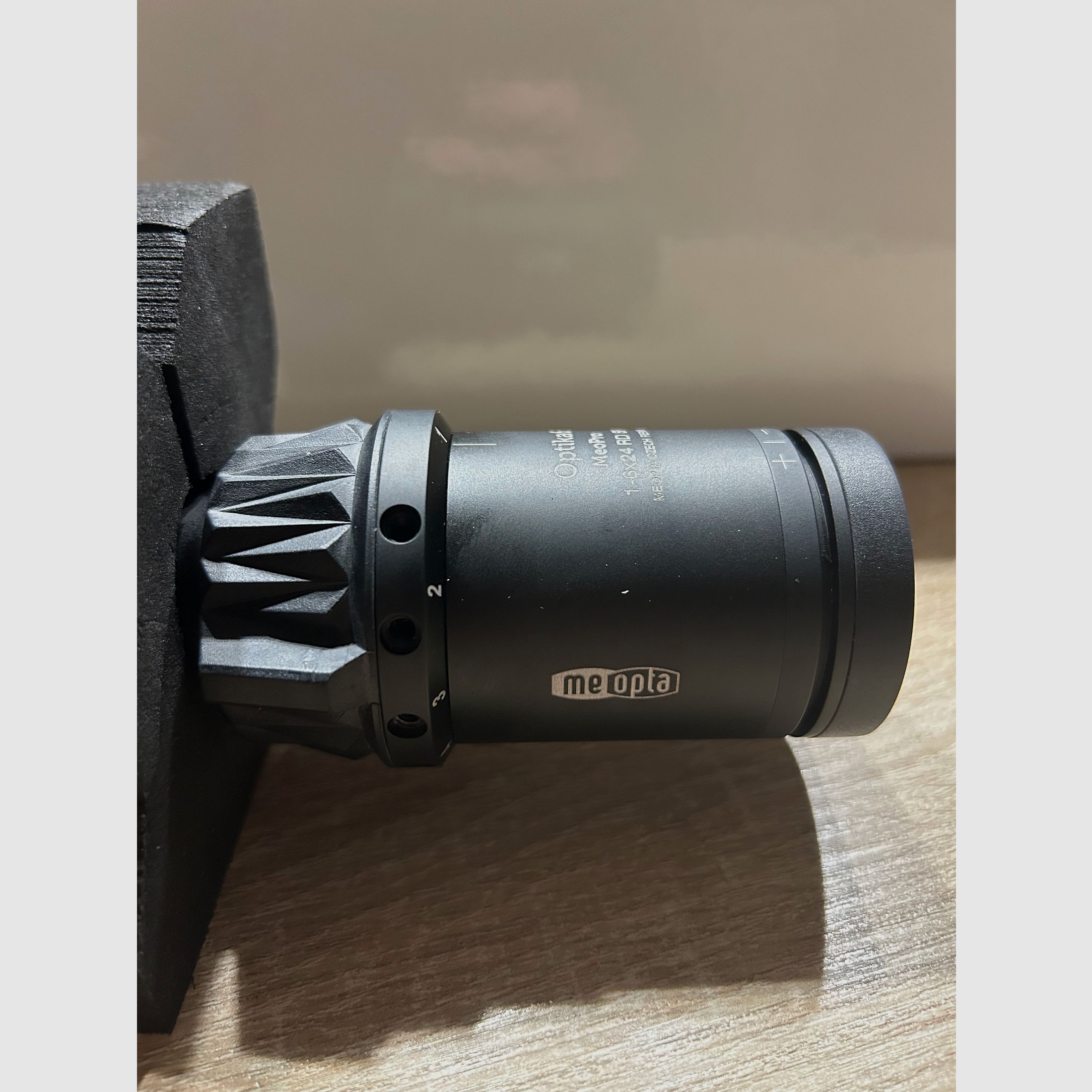 Drive hunting scope Meopta Optika 6 1-6x24 RD SFP reticle 4c