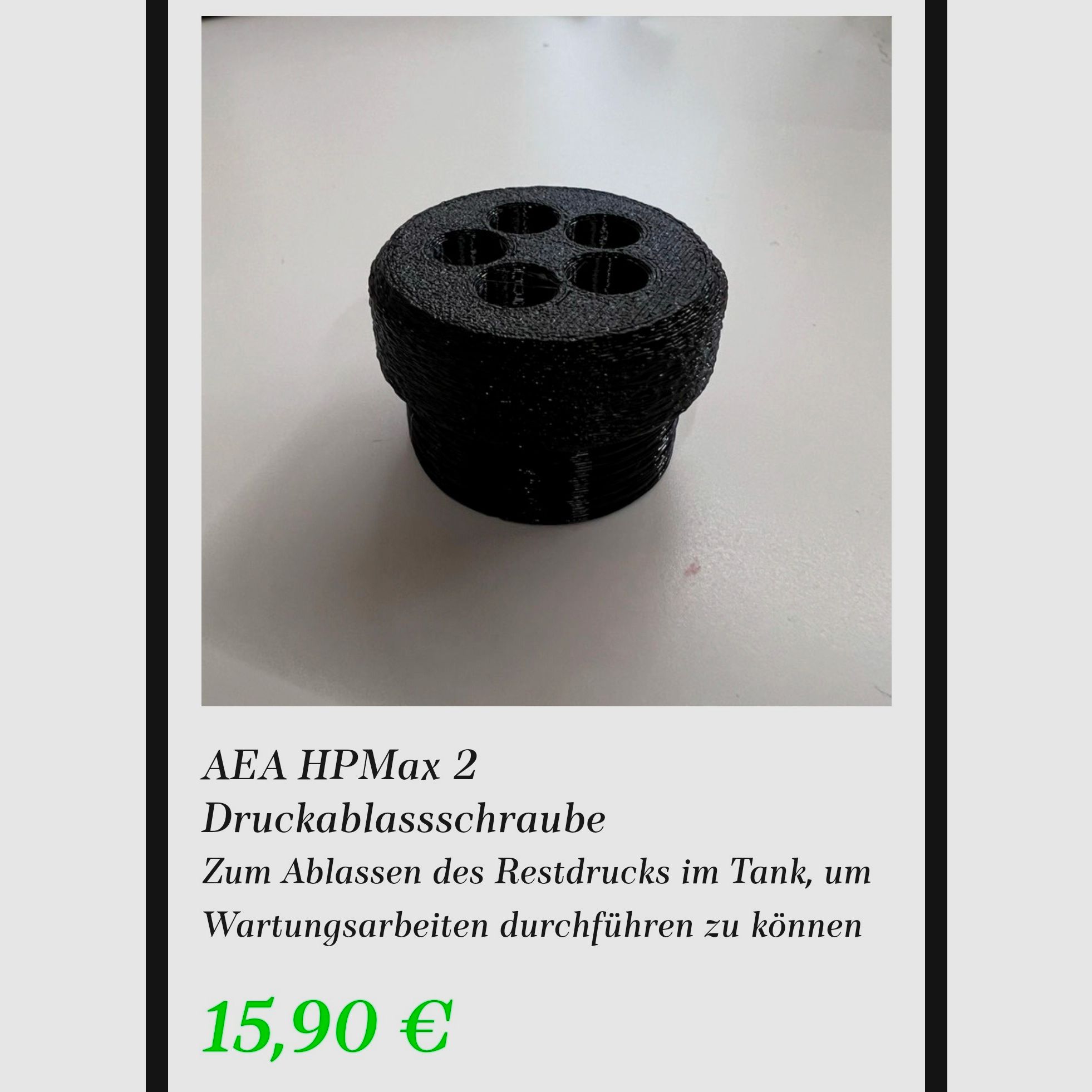 HPMAX Mk2 mit Zubehörteilen