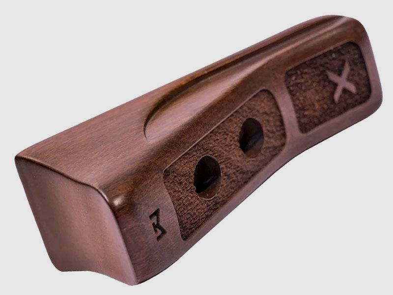 WOOX AR15 Wood Front Grip, Angled for M-LOK