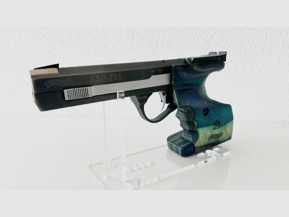 Walther KSP 200 Koffer und 2 Magazine .22lr