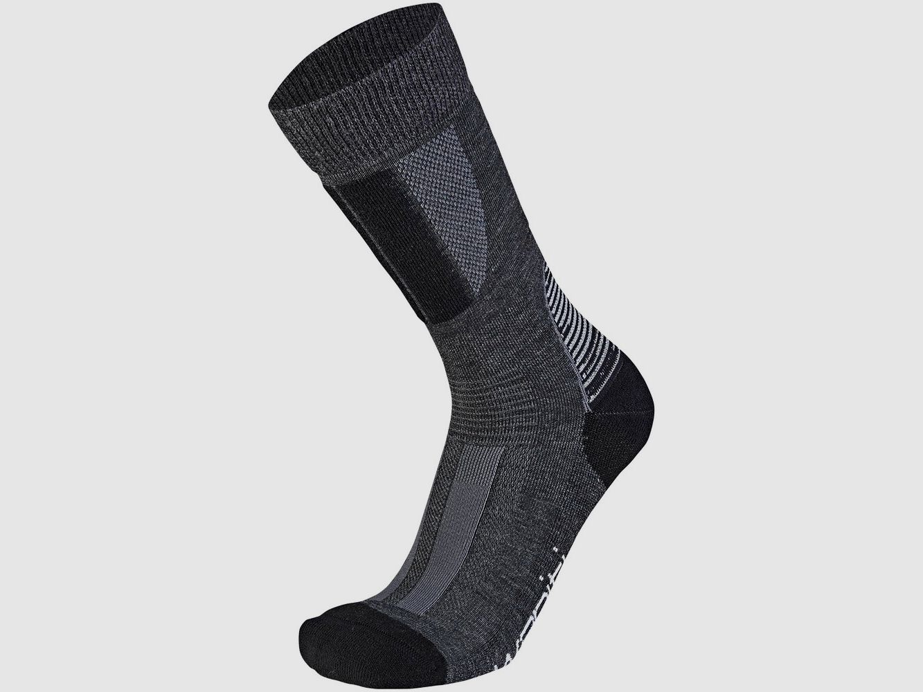 wapiti Sock S09 Trek Merino Silk (Anthracite), image 1 of 3