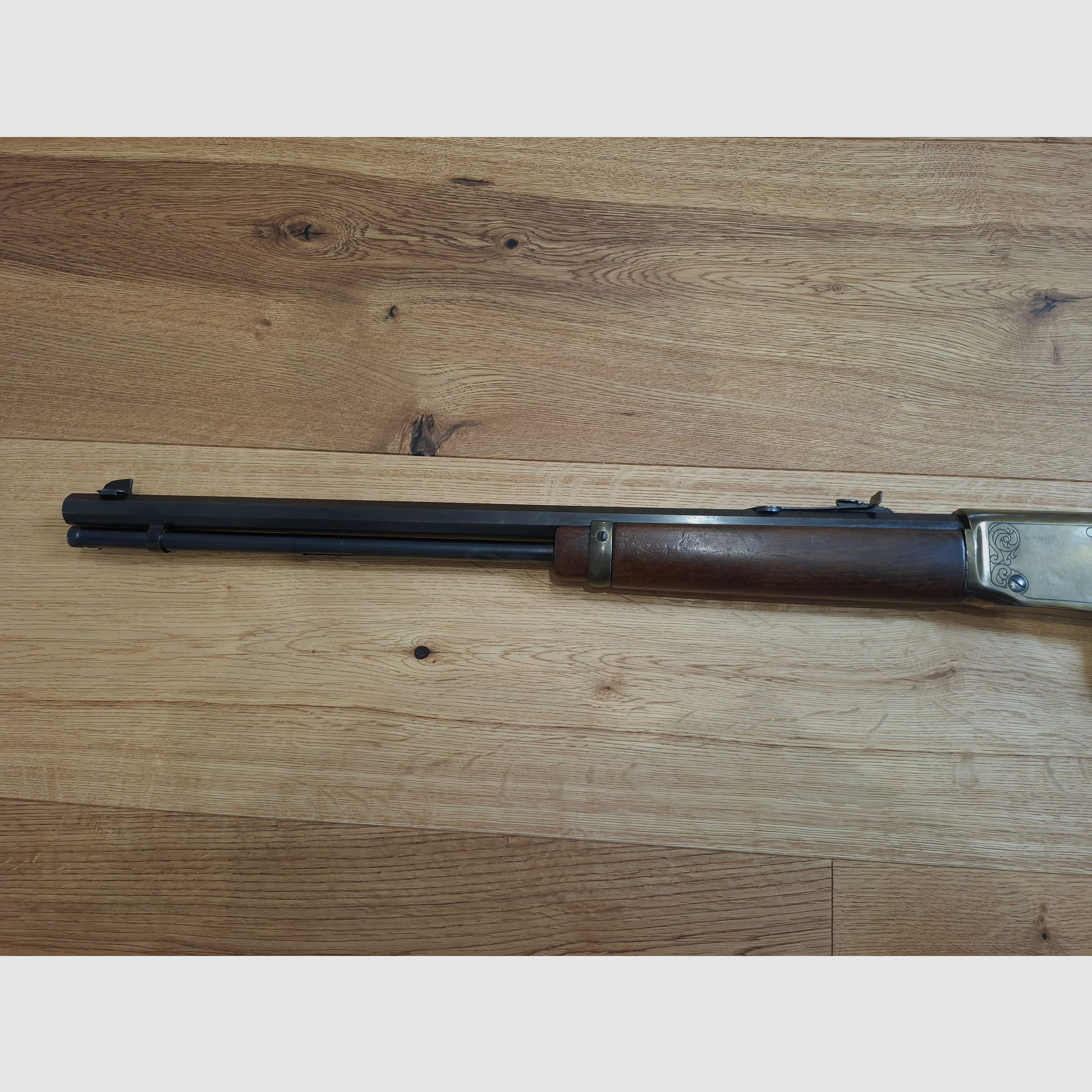 Unterhebelrepetierer Erma Buffalo EG 71 B - 50 Jahre Erma-Werke-Jubiläumswaffe .22lr