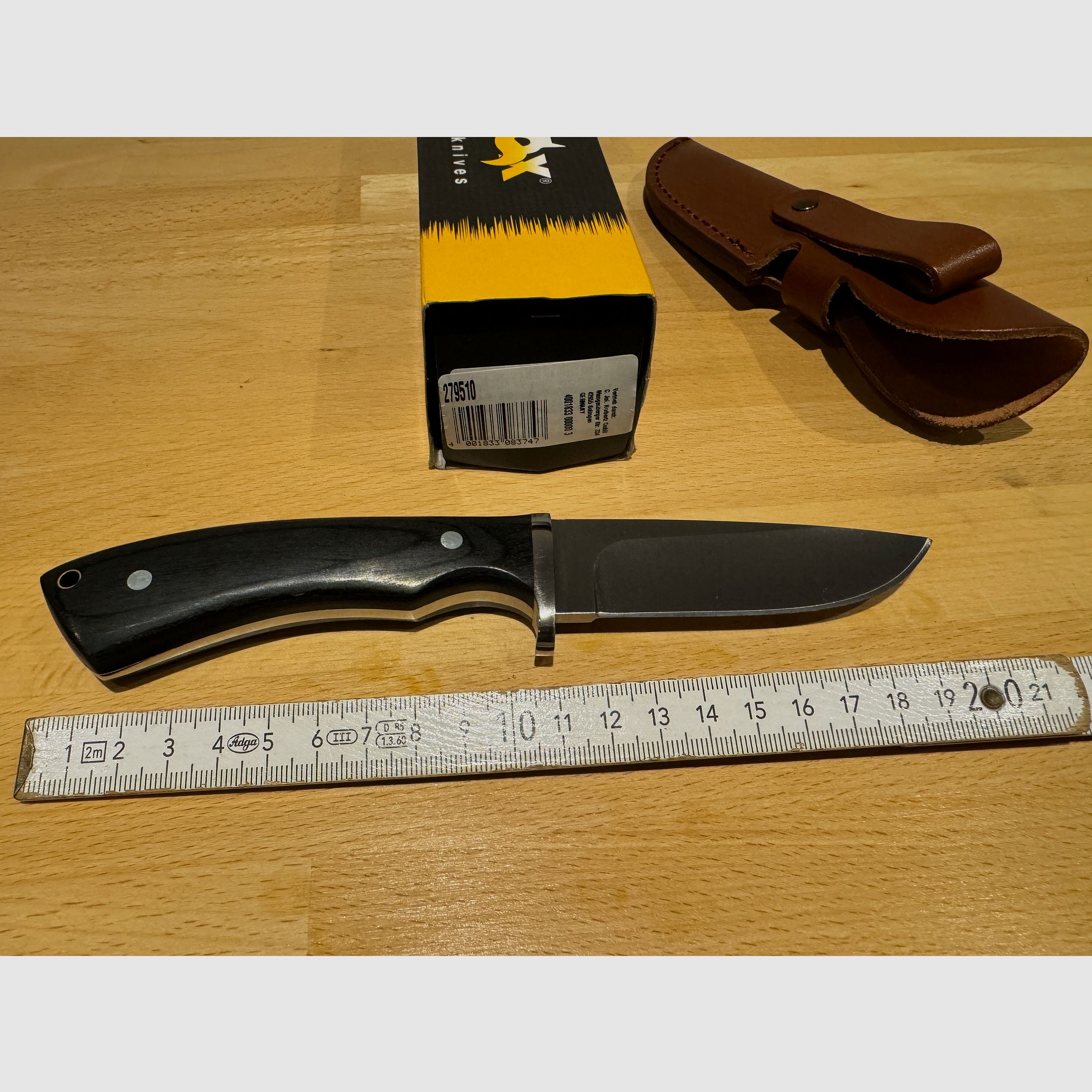 Black Fox hunting knife NEW