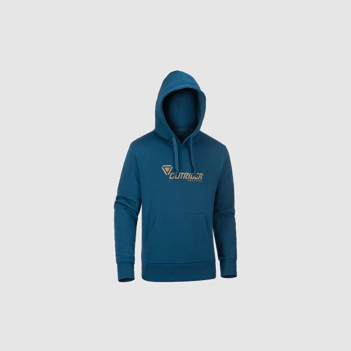 OUTRIDER TACTICAL LOGO HOODIE BLAU