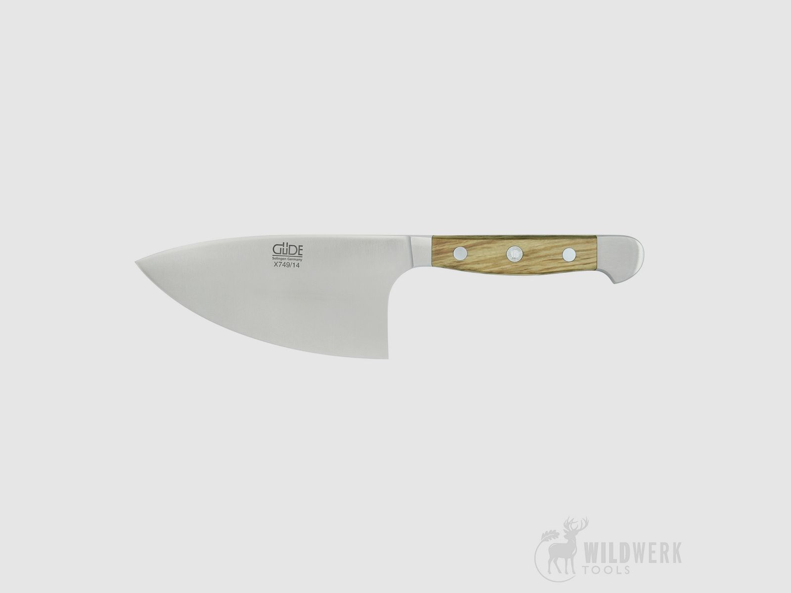 Güde Herb Knife "Shark" Alpha Olive