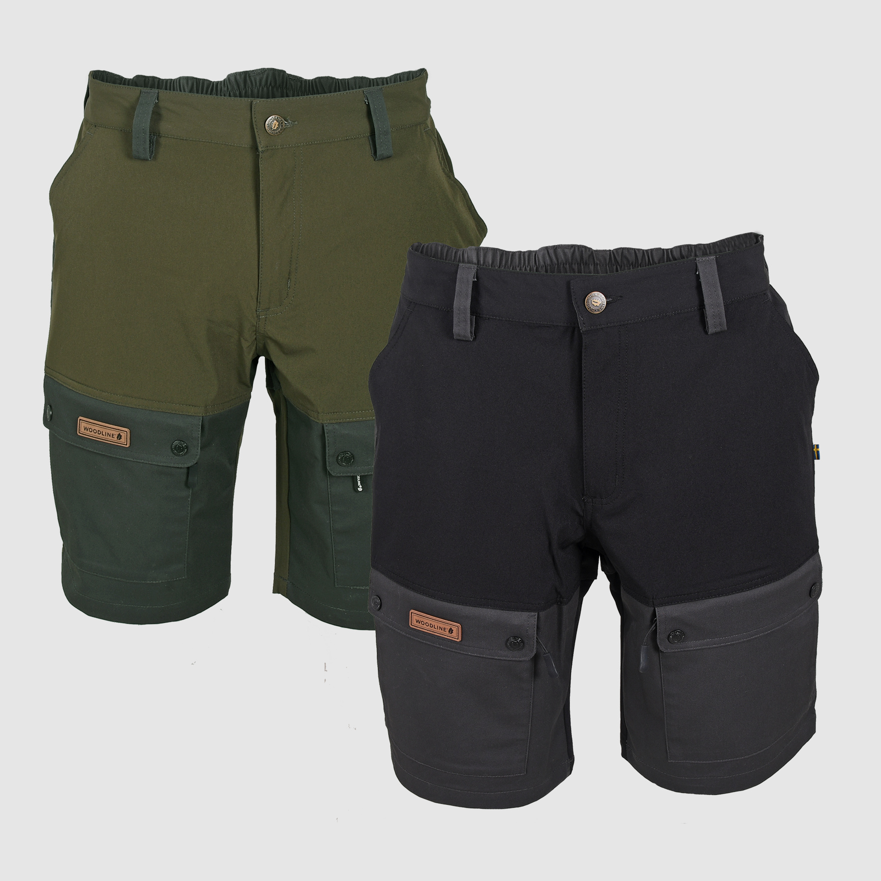 Woodline Shorts Boksund 2-Pack