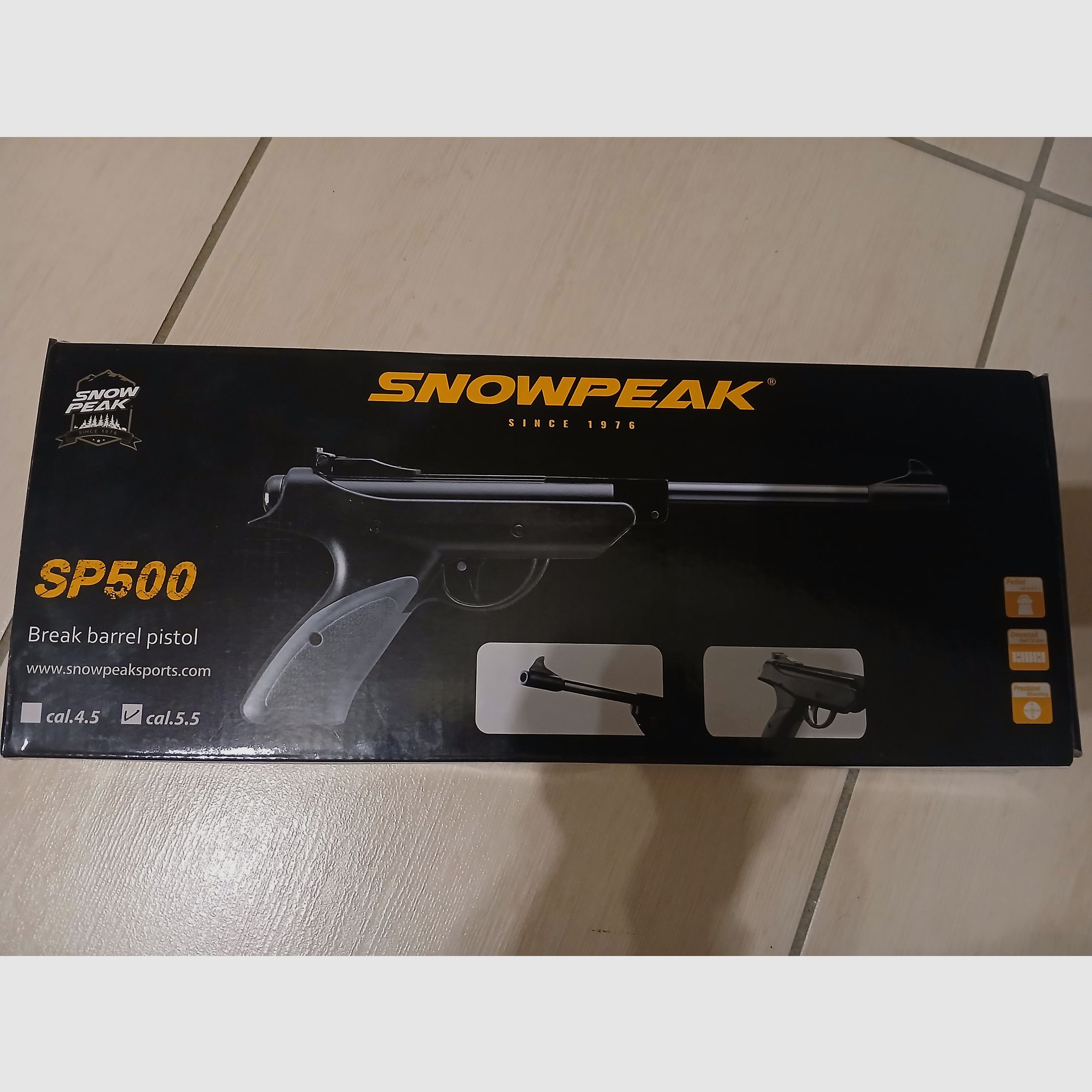 Snowpeak SP500 5,5mm Knicklaufpistole