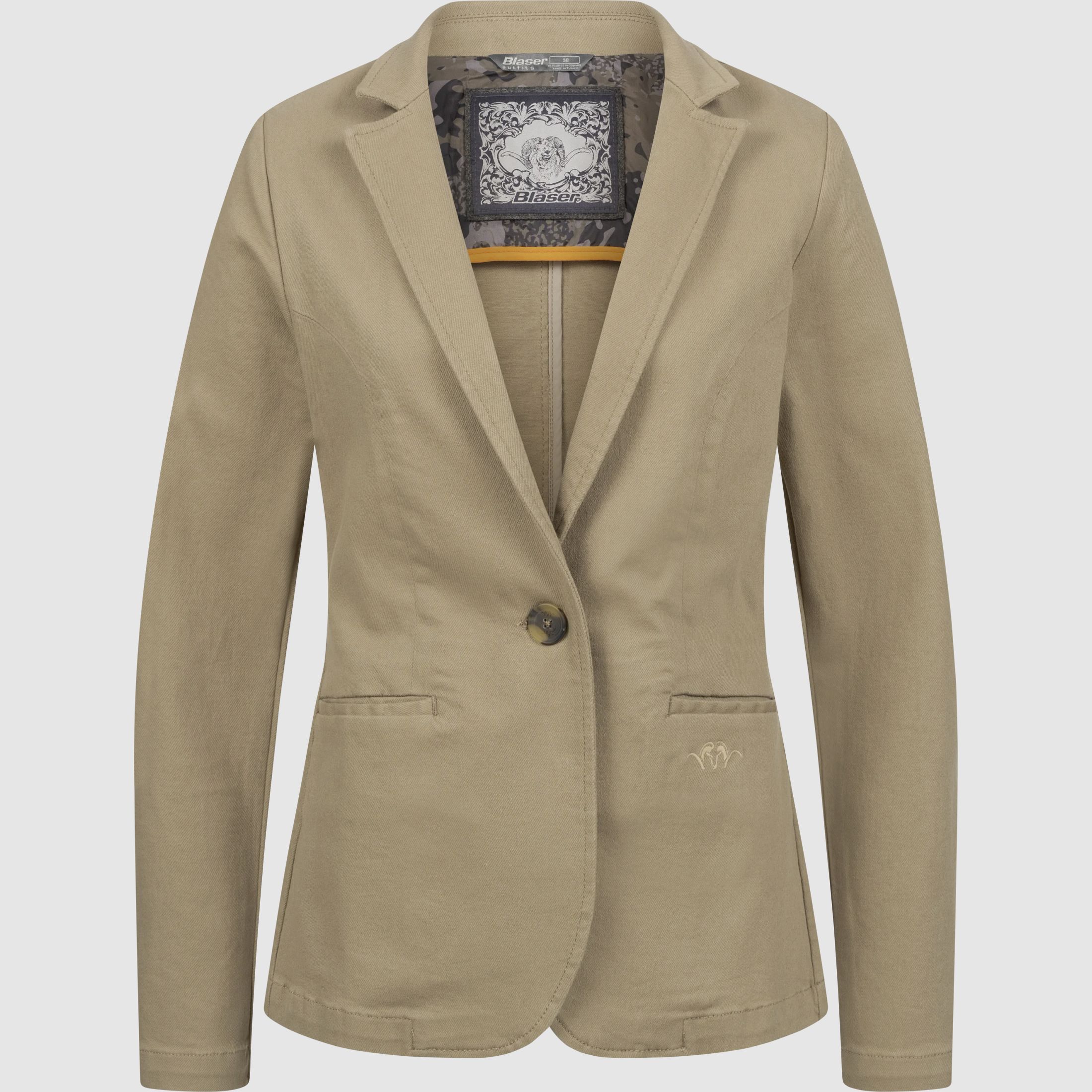 Damen Denim Stretch Jacke Marie Sand Sand 42