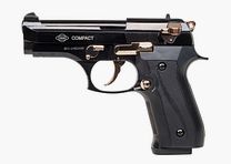 Ekol Compact Pistola de Fogos Artificiales 9mm PAK Negro/Dorado 15 Disparos