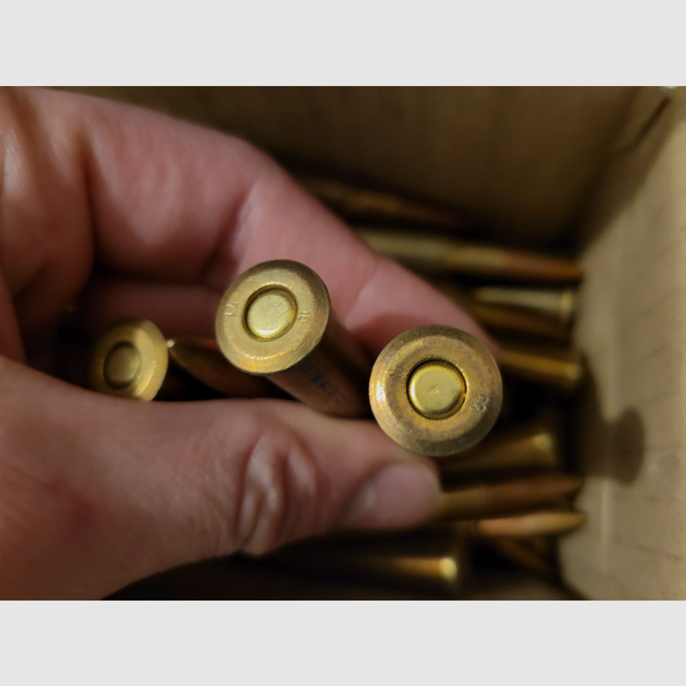 300 Schuss VM FMJ 7,62x54R Mosin Nagant von PPU "Made in Yugoslavia"