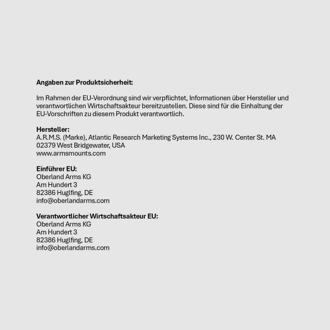 ARMS ARMS #37 Inserti per anelli 30MM a 1"/ Anelli riduttori B=16mm per anelli di montaggio, acciaio fosfato