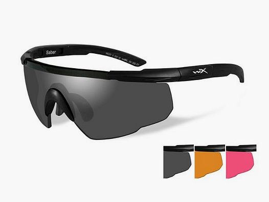 WILEY X Taktische Brille mit ballistischem Schutz Mod. Saber Advanced