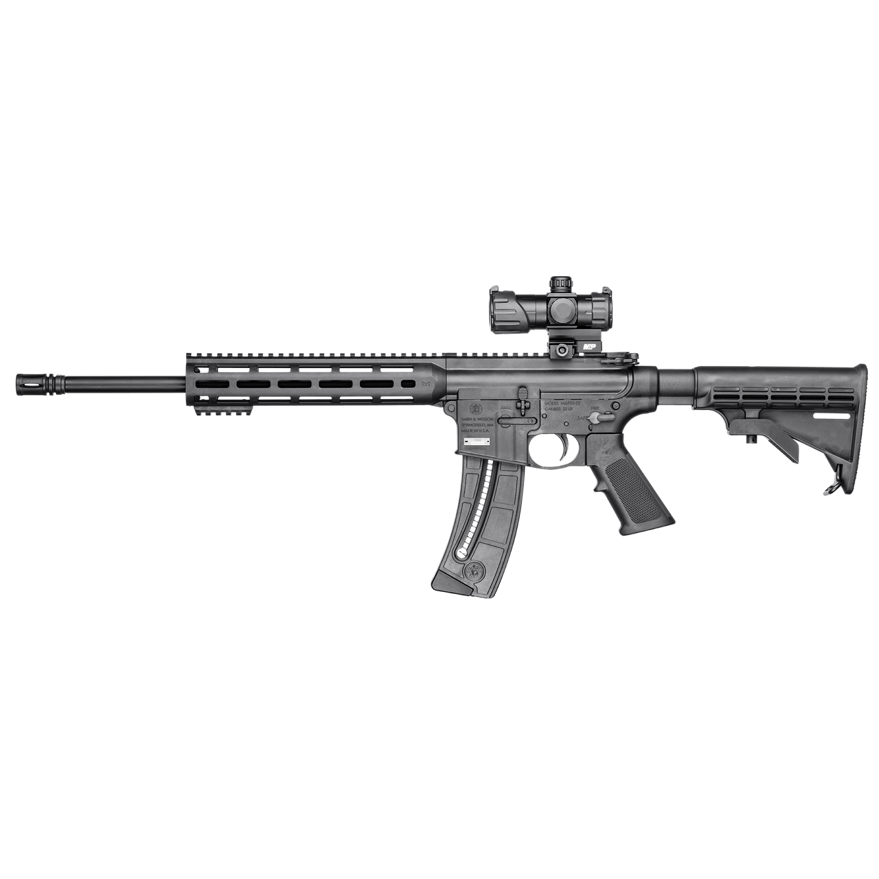 Smith & wesson M&P1522 SPORT II OR W/CT Rotpunktvisier schwarz, Bild 4 von 4