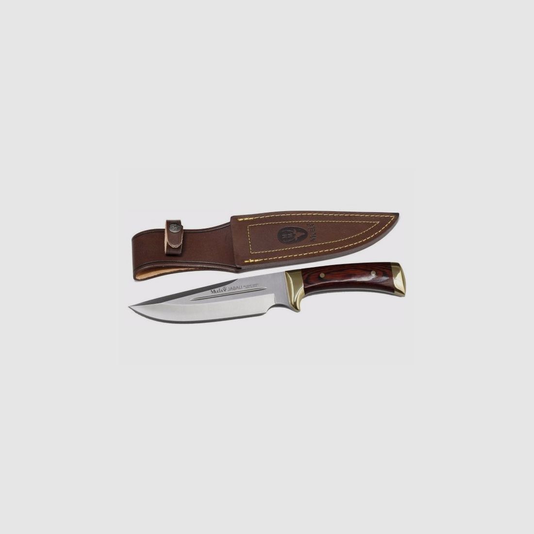 Muela Jabali 17R Korallenholz Jagd und Outdoormesser, Bild 3 von 4