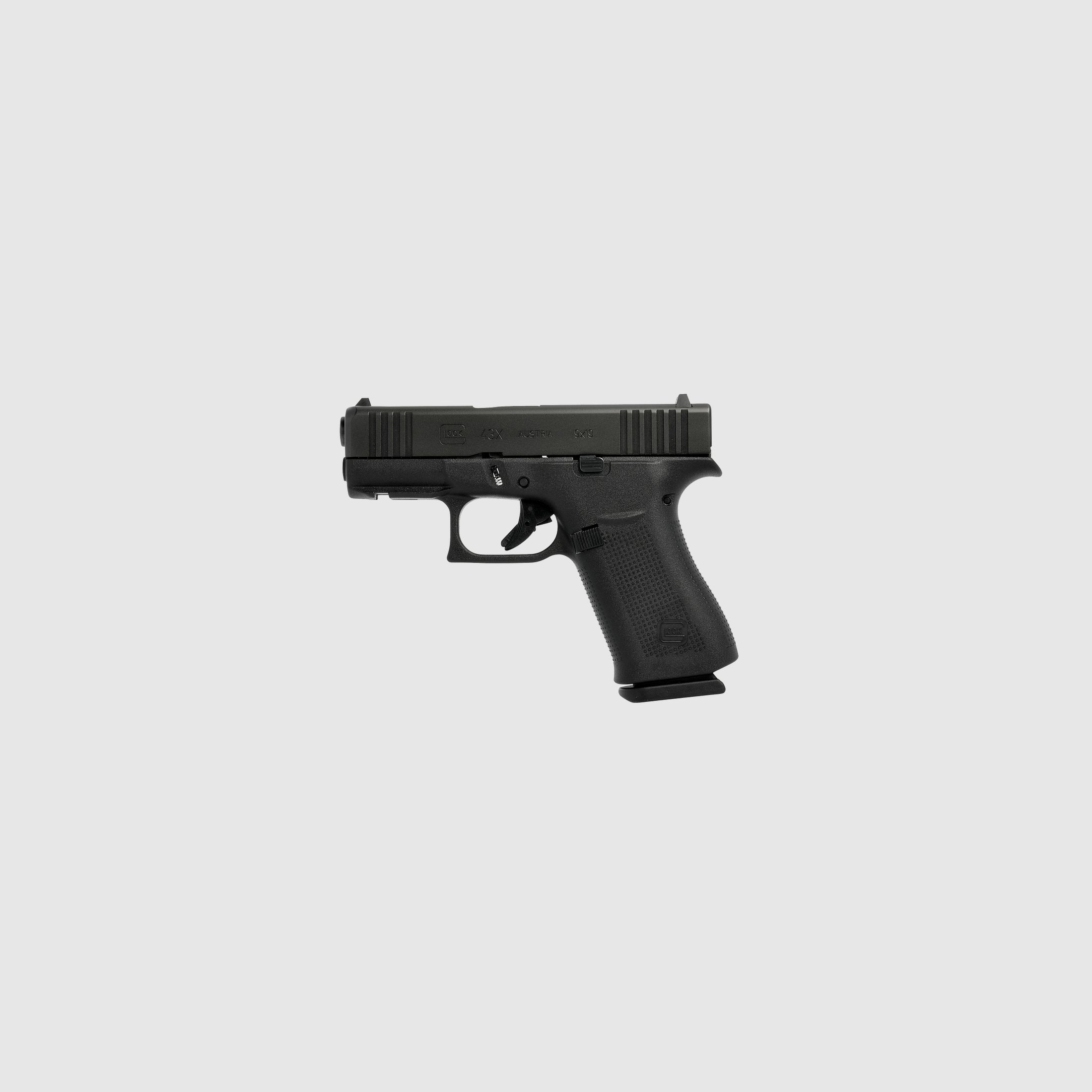 Glock 43X noir R/FS 9mmLuger