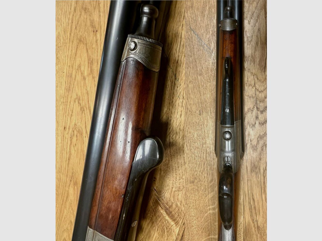 W. Collath & Sons collector's weapon double-barreled shotgun with eccentric lock