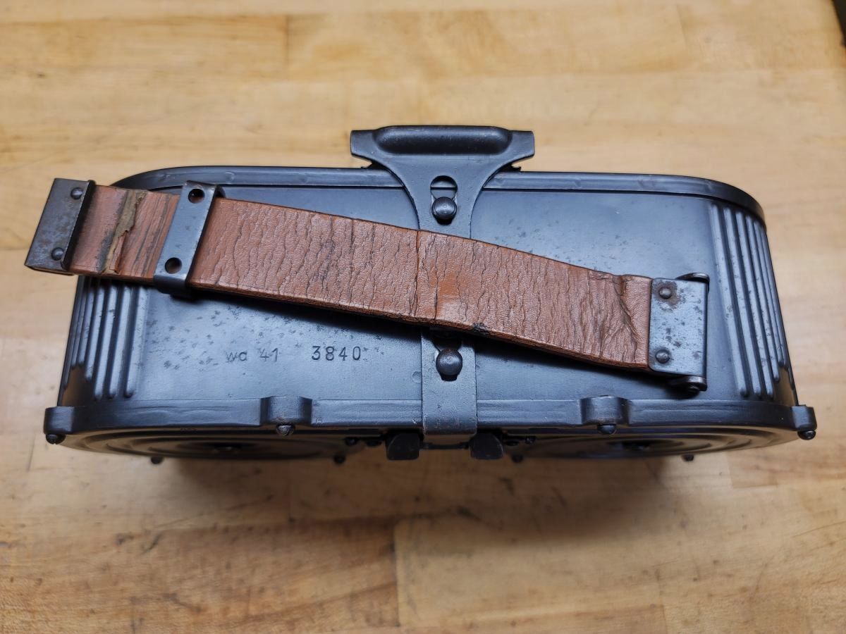 Original MG34 Doppel Trommel + 2 Top Covers aus Wk2