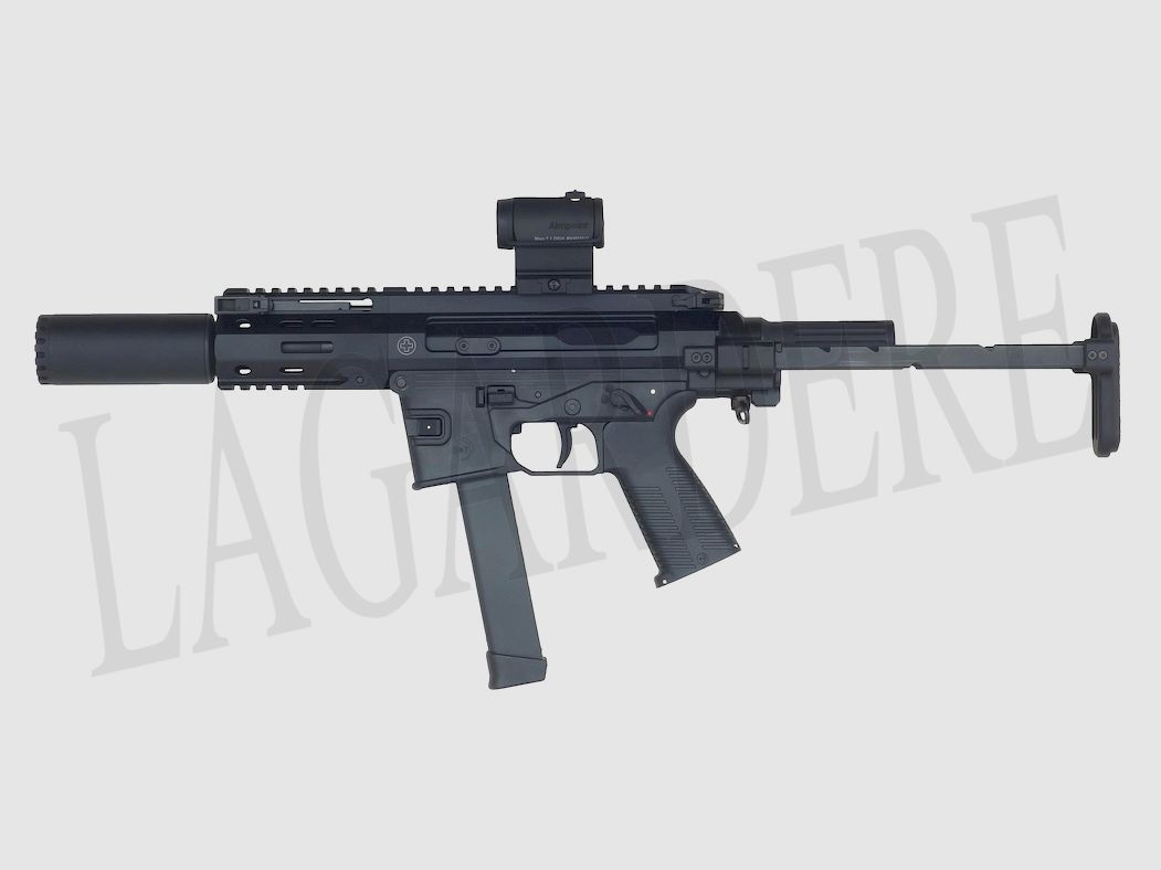 B&T SPC9 SD PDW G SILENCIEUX INTEGRE(PISTOLET MITRAILLEUR SEMI-AUTO)