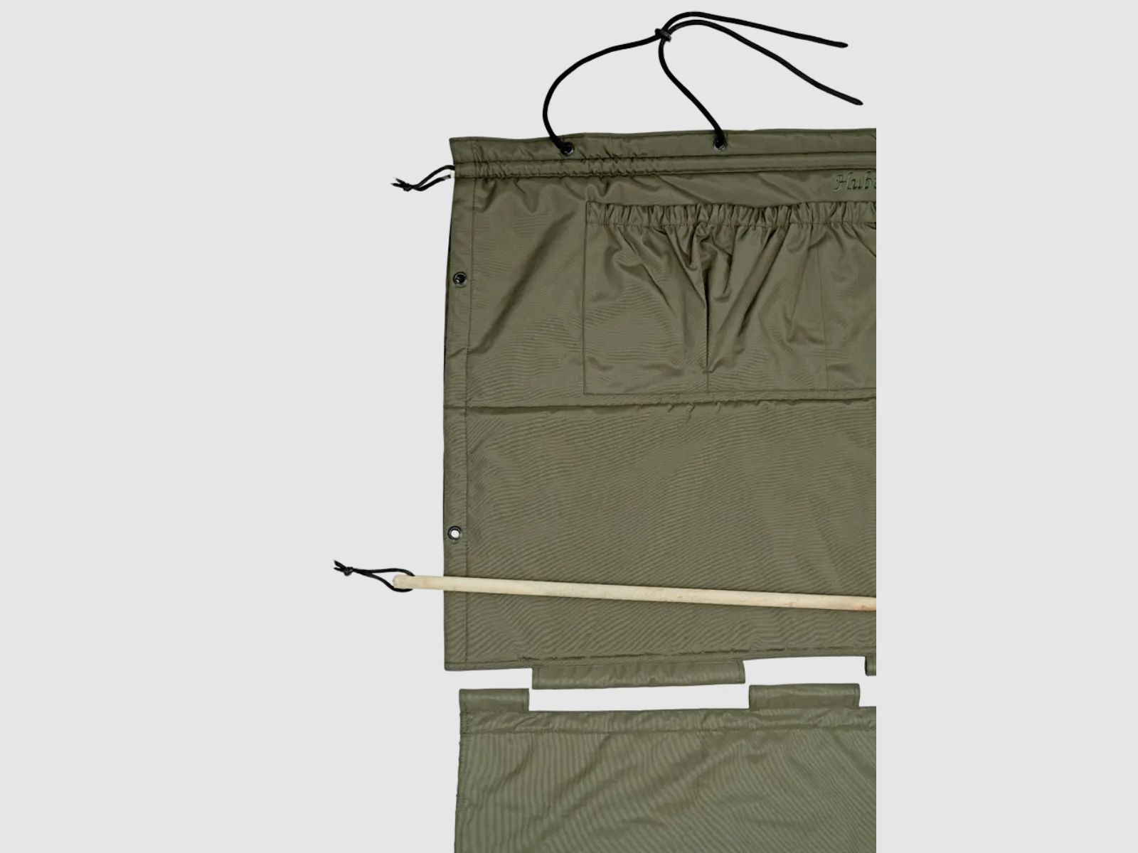 Hubertus car gun case with rear seat cover