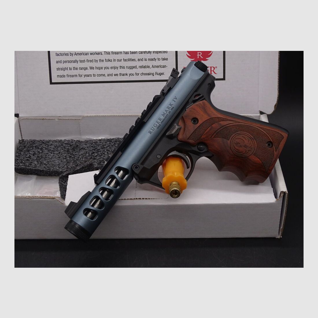 Ruger MK IV 22/45 Lite Diamond Grey Kaliber .22lr NEUWAFFE MK IV 22/45