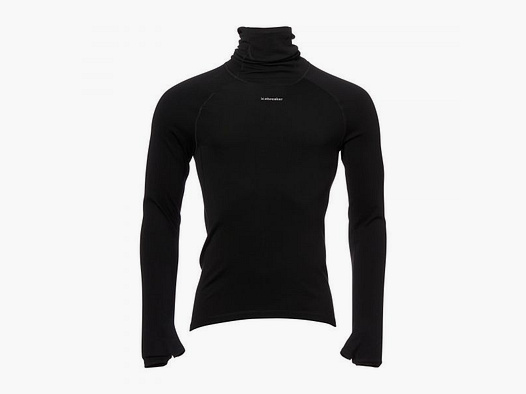 Icebreaker Icebreaker Langarmshirt Roll Neck Merino Männer schwarz