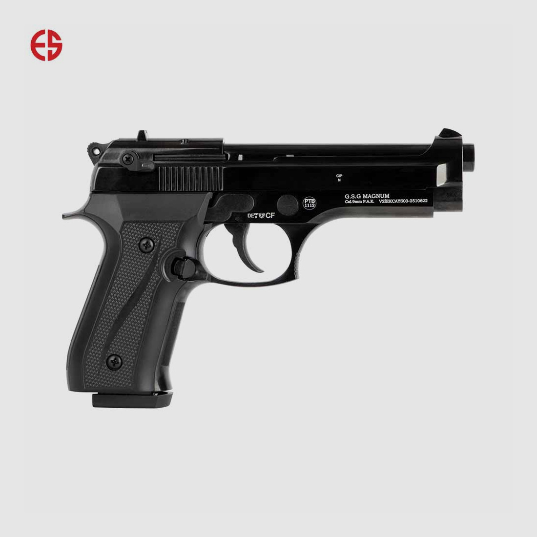 EKOL FIRAT MAGNUM 9mm P.A.K. nero