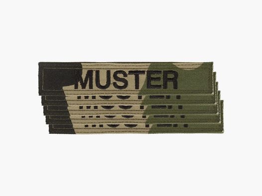 ASMC ASMC Namensbänder 5er Set CCE gestickt auf Textil