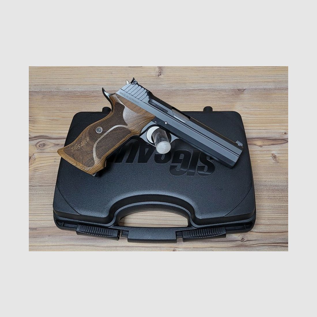 Sig Sauer P210 Super Target 5" Zwart - Mastershop MADE IN GERMANY