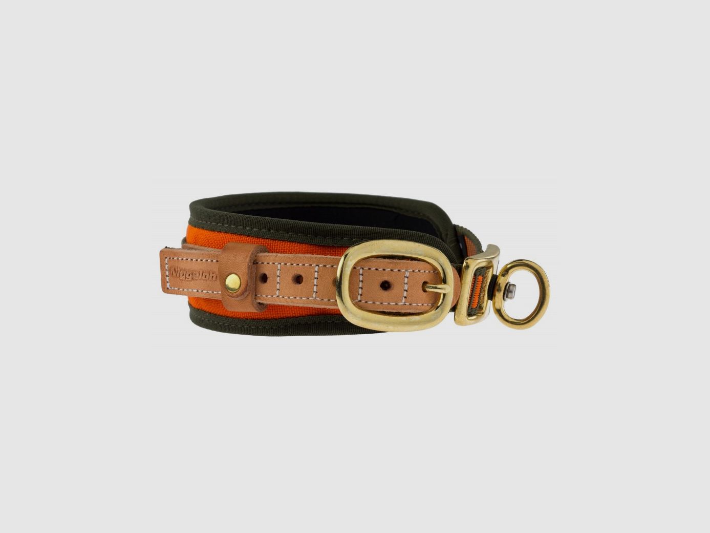 Blood tracking dog collar fluorescent orange - Niggeloh - 40 cm, image 3 of 4