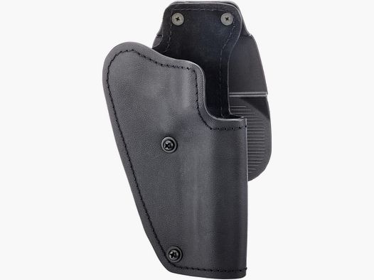 Front Line Holster Open Top Kydex Paddle lined (4″ Rev. 357)
