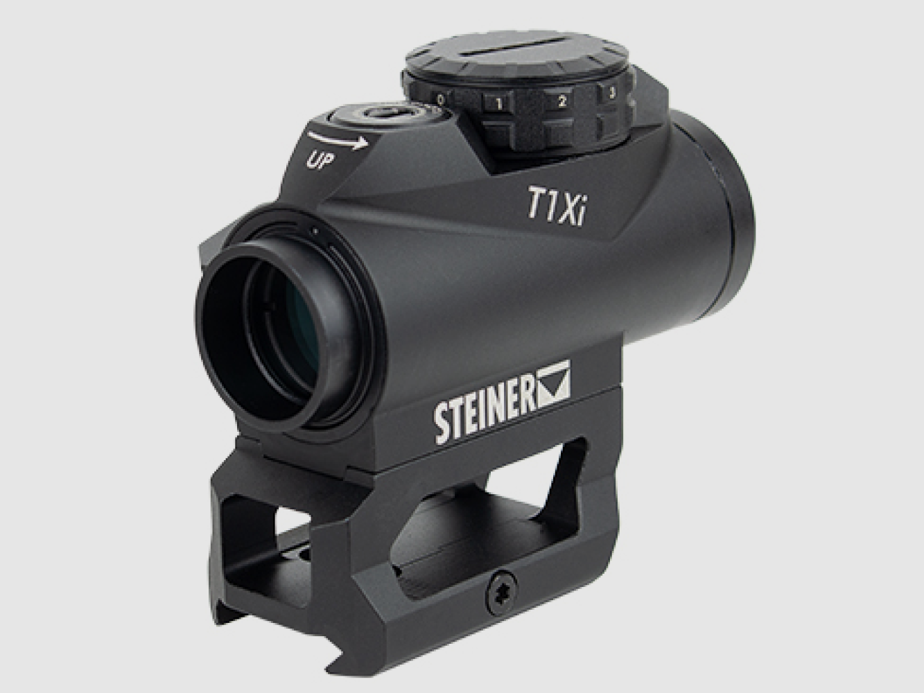 Steiner, T1Xi Red Dot Fucile 1x, 2 MOA / 60 MOA cerchio / Punto Rosso con cerchio