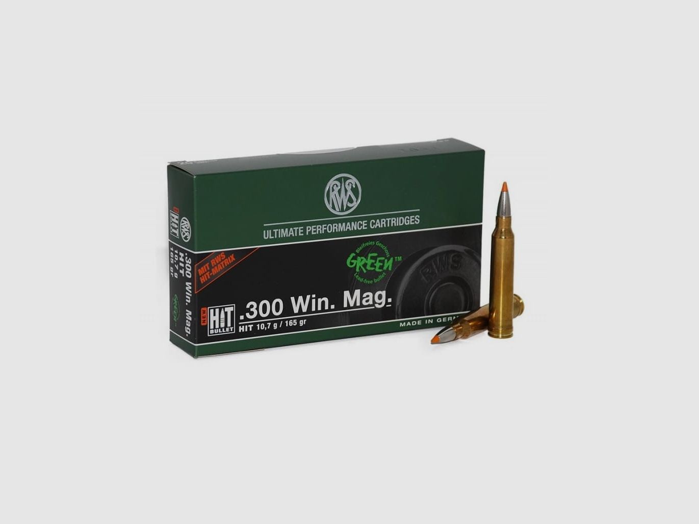 RWS Green HIT Kal.300WM 165gr
