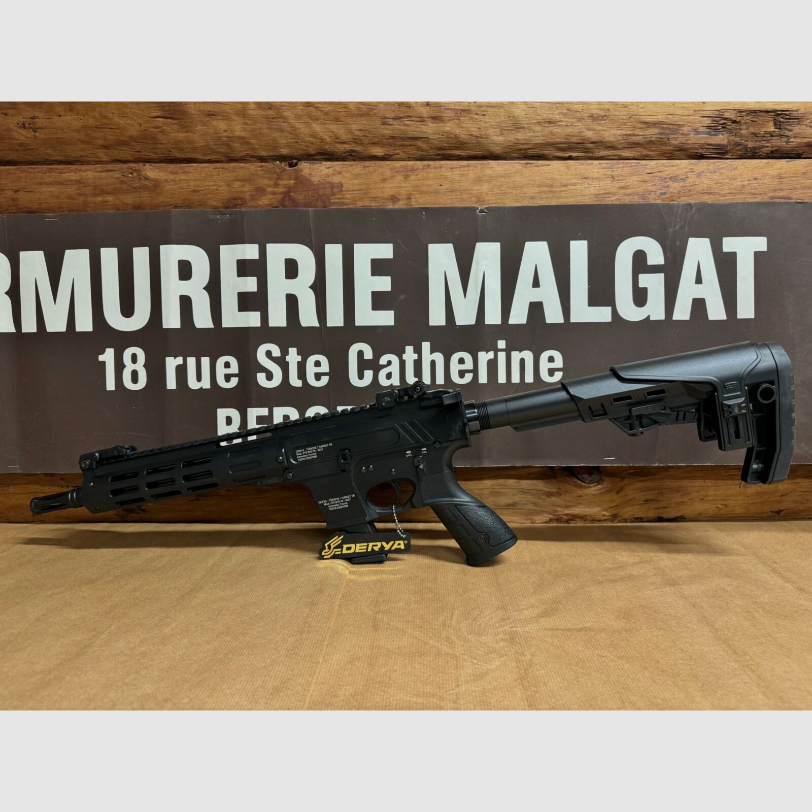 DERYA AR-9 ZY9 B10 Canon 10″ cal.9×19 Gewinde 1/2″28 (auf Lager), Bild 2 von 7