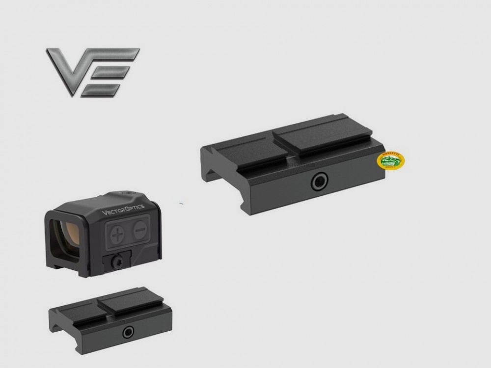 VECTOR OPTICS picatinny montage voor Red Dot met VOD Footprint - FRENZY